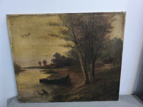 Tableau peinture huile sur