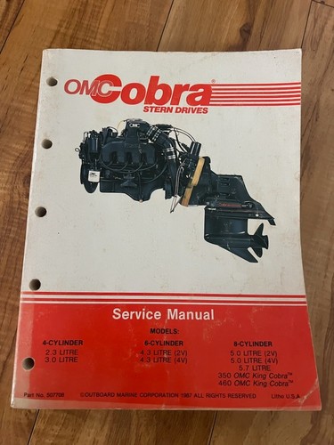 507708 omc cobra stern - stern, drives