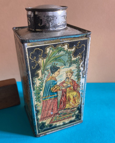 Ancienne boite thé - ancienne,