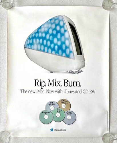 Apple poster imac rip mix - imac, g3