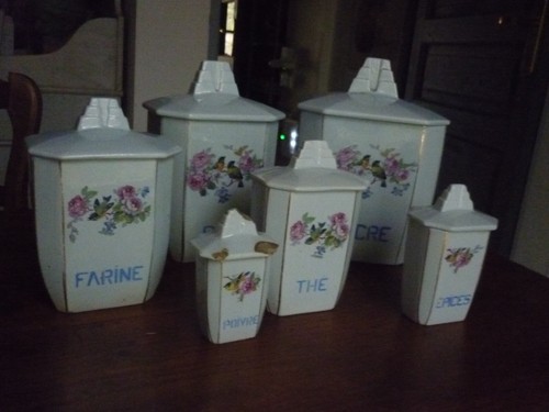 Ancienne serie pots - , epices