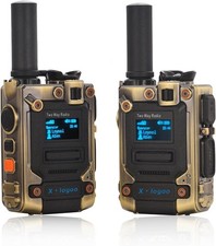 Unlimited Range Global Walkie Talkies 4G LTE PoC Two-Way Radios ( No Sim Card)