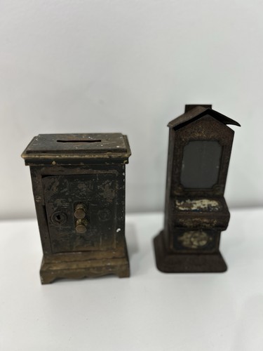 Lot anciennes tirelires - lot,