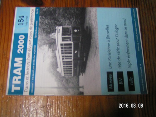 1µ revue tram 2000 154 - revue, n°154