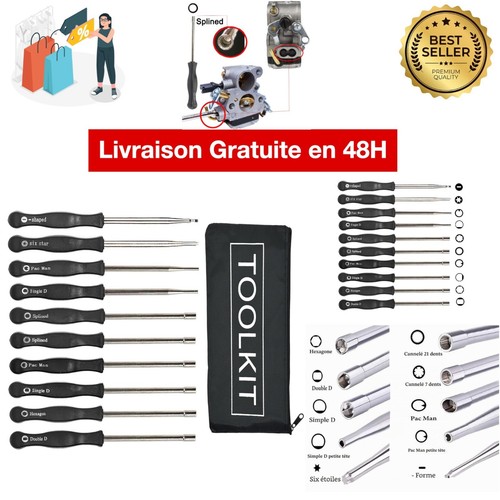 Kit tournevis réglage - kit,