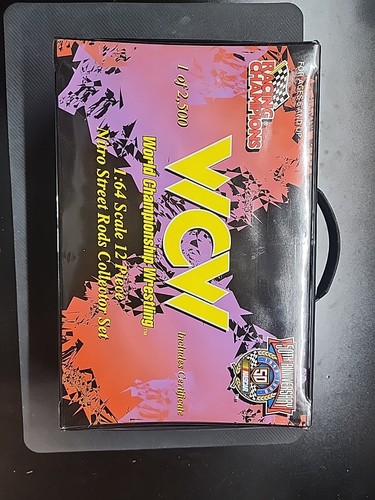 1998 wcw car set case - 1998, 12
