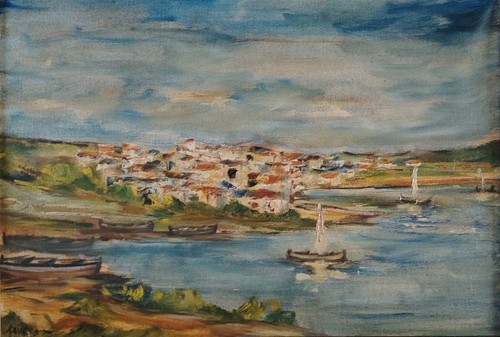 Jolie grande peinture - jolie,, et