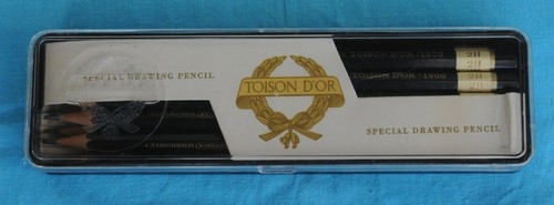 Boîte vintage crayons - vintage, 11
