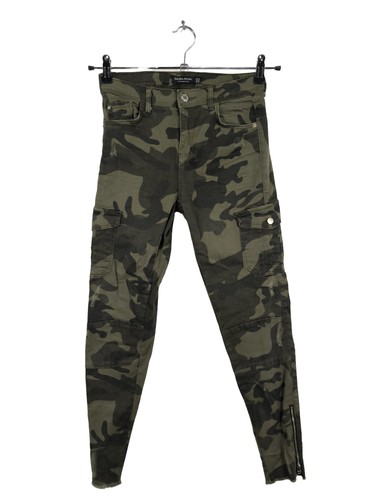 Bershka pantalon cargo dames - bershka,