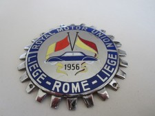 Rally Liège Rome Liège 1956 BADGE