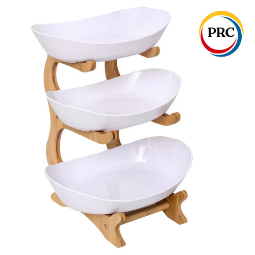 Tier oval plastic fruit - oval,