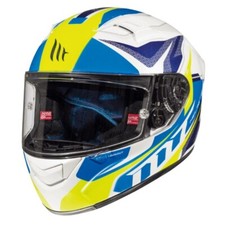MTHELMETS KRE LOOKOUT G6 GLOSSY PEARL WHITE ECE APPROVED FULL MOTORCYCLE HELMET