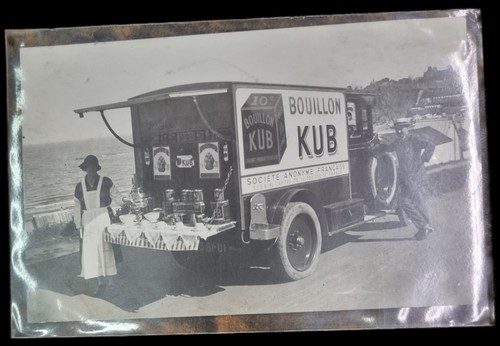 Carre postale ancienne - carre,