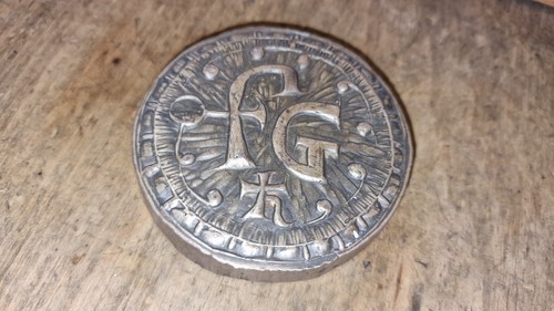 Médaille bronze signé - médaille,