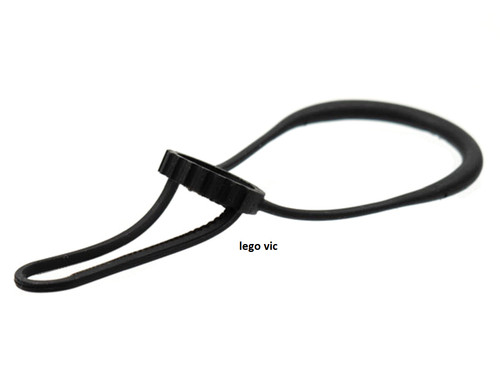 Lego 6204b horse bridle black - lego,