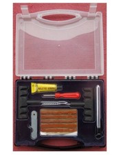 KIT RÉPARATION PNEU TUBELESS DE LUXE AUTO MOTO 4X4 + 20 MECHES