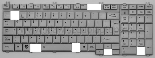 To169 touches pour - pour, clavier