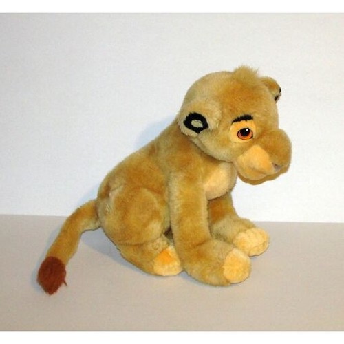 Peluche roi lion - lion, simba