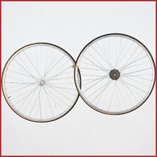 CAMPAGNOLO NUOVO GRAN SPORT 700C 5s SPEED WHEELSET CLINCHER VINTAGE OLD 28