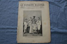 1895 JAN 20 LE PATRIOTE ILLUSTRE MAGAZINE - L'IMPERATRICE - FRENCH - NP 8637