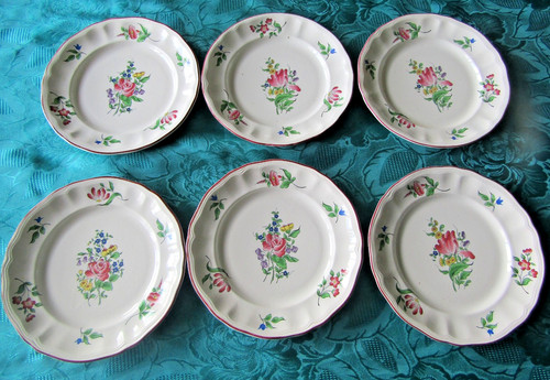 Assiettes dessert en - 6,