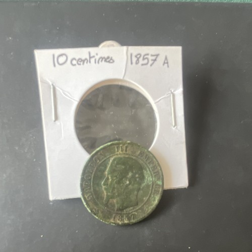 Napoléon iii pièce - pièce, 10