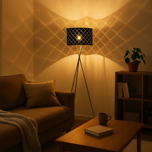 Lampadaire trépied - trépied,