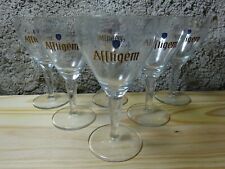 6 VERRES A BIERE PUBLICITAIRES