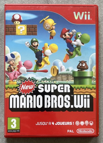 Nintendo wii new super - nintendo,
