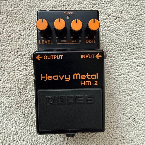 Boss heavy metal blue - metal, led