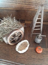 Santons lot déco crèche