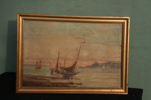 Tableau peinture panneau - peinture, h/panneau