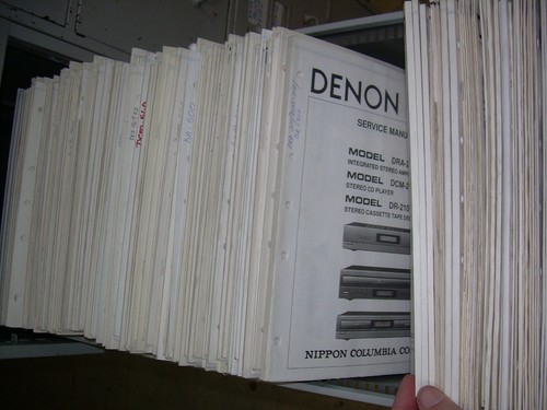 Denon original service manual - original,