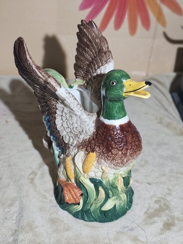 Vase figural canard colvert - figural,
