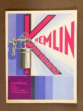 Catalogo illustrato Kremlin - Materiel pour Peinture Pneumatique - 1930 ca.