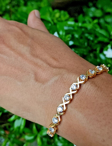 Bracelet tennis pour - bracelet, de