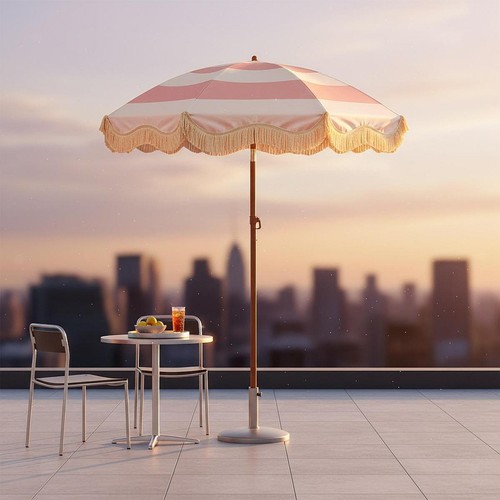 Pare soleil franges toile - pare-soleil, à