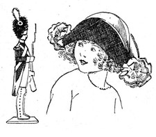 PATRON POUPEE BLEUETTE  -