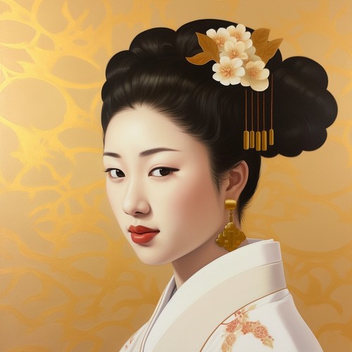 Série geisha 50x50 - série, «