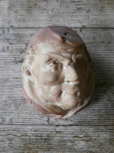 Ancien porte pipe sculpture - ancien,