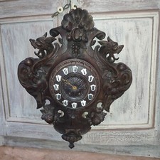 Pendule carillon mural Foret