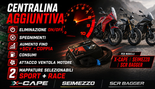 Cape control unit - x-, seimezzo