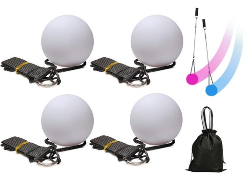 4pcs led poi - poi, balle