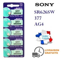 Pile bouton montres SONY 377