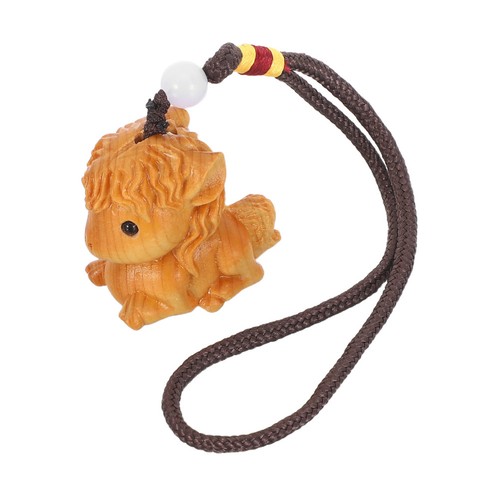 Pendentif poney thuya - pendentif,