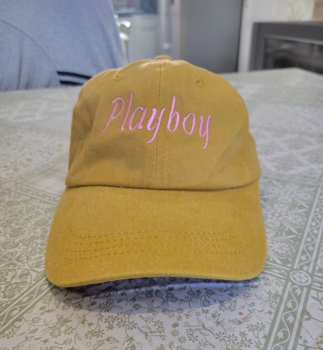 Casquette playboy jaune - casquette,
