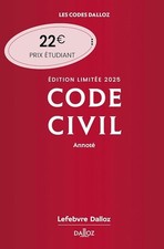 Code civil 2025 annoté