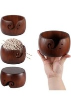 Bol À La Laine En Bois