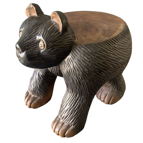 Petit tabouret ours - tabouret, en