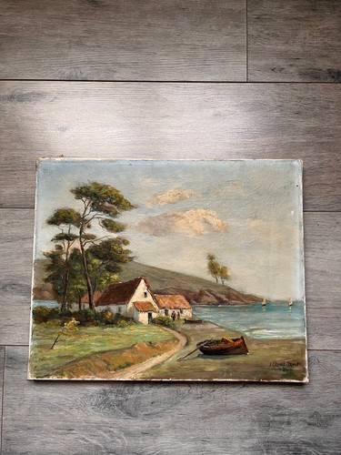 Tableau huile sur - tableau, toile
